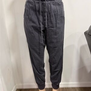 GAP Women Charcoal Jean Jogger Style Pants